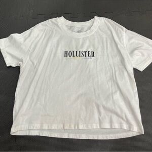 White Hollister top
